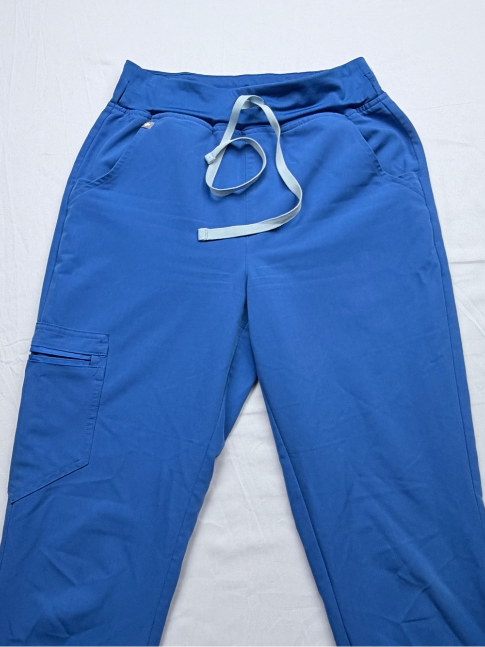 Figs Women’s Royal Blue Zamora Jogger Scrub Pants - Picture 3 of 9